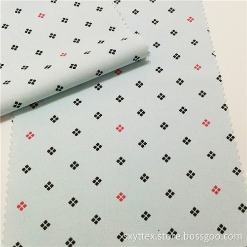 Poly Cotton Jacquard Print Shirt Fabric For Men